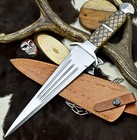 Premium Handmade J2 Steel Short Sword Dagger     Renaissance Dagger With Sheath 