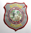 Natick Massachusetts Police Dept Shoulder Patch Collectible John Eliot Town Seal