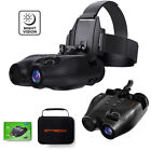 Fhd Night Vision Goggles Binoculars Digital Ir Head Mounted Hunting Rechargeable