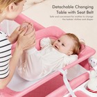 5 In 1 Baby Bassinet Bedside Crib  Beside Sleeper With Diaper Changer  Removable