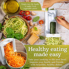 5-blade Countertop Vegetable Spiralizer And Veggie Noodle Maker