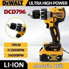 Dewalt Dcd796 13mm Brushless Impact Drill Multifunctional Cordless Screwdriver