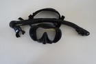 Black Oceanic Diving Mask Designed For Snorkeling And Scuba Use