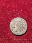 1895 Colonial Puerto Rico 20 Centavos Silver Coin Rare--- Toned