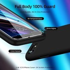 Silicone Case For Iphone 6 6s 8 7 Plus Se 2nd With Screen Protector Phone Cover