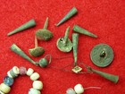 Trade Beads And Site Finds From Wisconsin Indian Relics