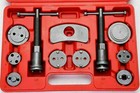 22pcs Pro Disc Brake Caliper Compressor Rewind Wind Back Tool Piston Pad Kit Set