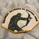Bow Hunting An American Heritage Stitch Or Iron On Patch 4 5  X 3 