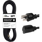 Durable Outdoor Extension Cord 16 Gauge 3 Prong 13a Power Cable Generator Lights