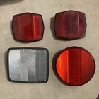 Vintage Schwinn Approved Bicycle Reflector Lot  4 