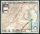 Vintage 1938 Reaches Of The Nation s Capital Map-national Geographic Historic