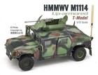 T-model 1 72 U s  Army Tank M1114 Nato Tricolor Painting Finished Model