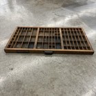 Hamilton Mfg Co Wood Printers Drawer Letterpress Tray Shadowbox Display Case