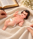 Nino Dios Jesus 8 Inch Resin Statue  Catholic Infant Jesus Figurine