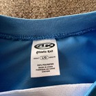 Athletic Knit Hockey Jersey Adult Large Navy Blue Light Blue White Blank Ak