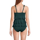 Nwt Lands  End Womens Smoothing Ruffle Fauxkini One Piece Swimsuit Size 2-18 Cl2