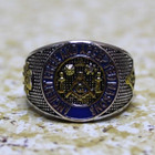 Masonic Square   Compass Tools Ring Size 11 See All Pics Usa Ships Fast New