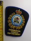 Alberta Commercial Vehicle Enforcement  Transportation Police Patch Shoulder Crt