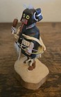 Vintage Mary Shelton 3 5  Hopi Kachina He-wuhti Warrior Maiden Hand Carved 