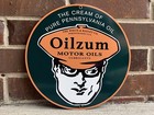 Oilzum Motor Oil  Vintage Style Gasoline Racing Gas Metal Sign