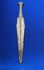 Important Ancient Near Eastern greek Bronze Rare Short Dagger Or Sword 