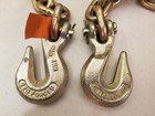 Laclede Usa 3 8  X 20  Grade 70 Transport Chain Tow Binder Chain W hooks 6800lbs