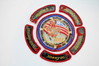2001 National Jamboree Participant Complete Rocker Set Bsa Activity Patch