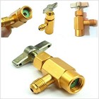  Car Air Conditioning R134a A c Refrigerant Self-piercing Can Tap Valve Bottle 