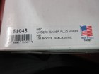 Moroso Ultra 8mm Bbc Under Header Hei Wires 135 Deg Black Spark Plug Set Qs