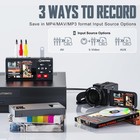 Vhs To Digital Converter  1080p Video To Digital Converter 2 0 Recorder  Remote   