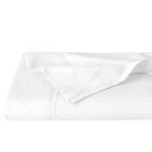  Flat Sheet - Premium 1800 Ultra-soft Top Sheet - Hotel Luxury Queen 01 - White