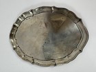 Fisher Silversmiths Sterling Silver 7402 Oval Serving Tray Chippendale 184 1g