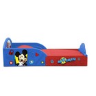 Delta Disney Mickey Mouse Plastic Sleep And Play Toddler Bed