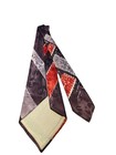 Vintage 1930s-1940s Silk Neck Tie With Beautiful Detailing 