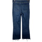 Spanx Cropped Flare Denim Jeans Medium Wash Size Medium