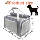 Pet Carrier - Soft Sided Cat Carrier For Small medium large Cats   Puppies Up   