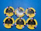 6         - 1               cache Creek      -      brooks California Casino Chips   -         