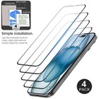 For Iphone 15 Heavy Duty Phone Case Rugged Hybrid Hard Cover   Screen Protector