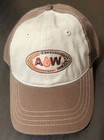 Ladies A w Root Beer Soda Advertising Baseball Cap Jeweled Hat New Osfm Nos 2004