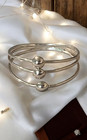 Taxco 925 Silver Multiband Ring Mexico Sterling Jewelry Triple Band Ring Taxco