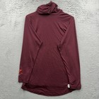 Virginia Tech Hokies Nike Therma-fit Hoodie Men s Large Maroon Light Shirt