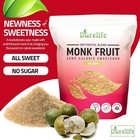 Durelife Golden Monk Fruit Sweetener  1 1 Sugar Replacement  Golden - 5 Lb