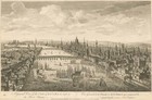 Poster - London   The Thames Vintage Pictorial Map  1760