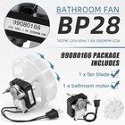 S99080166 Bp28 Bathroom Vent Bath Fan Motor Kit Replacement Yjf6178 Fit For Bro-