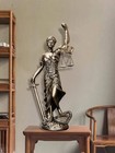 Lady Of Justice Statue Blind Goddess Bronze 