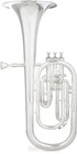 Yamaha Yah-203s Student Alto Horn - Silver-plated With Yellow Brass Bell