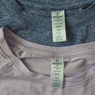90 Degree By Reflex Women   s Activewear Tops Set Lot 2 Cropped Stretch 10