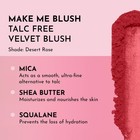 Lawless Women s Make Me Blush Talc Free 0 18 Ounce  pack Of 1   Dessert Rose