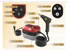 Steam Cleaner For Home   Car  Handheld Steamer For Cleaning 6 Levels Hc3800 Pro