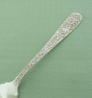 S  Kirk   Son Sterling Silver Repousse Salad Fork 6 1 4  No Mono Free Shipping